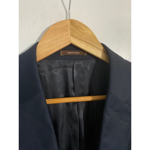 Peter Millar blazer sport coat men’s size 42S navy 100% wool classic career - Picture 6 of 6